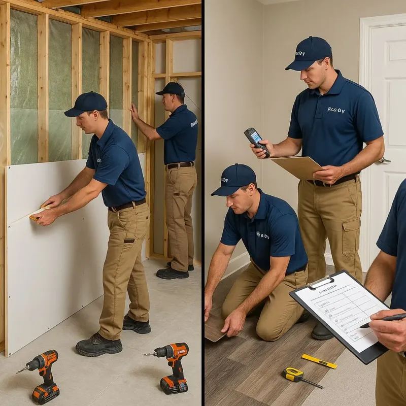 Repairs and Reconstruction process in Robstown, TX