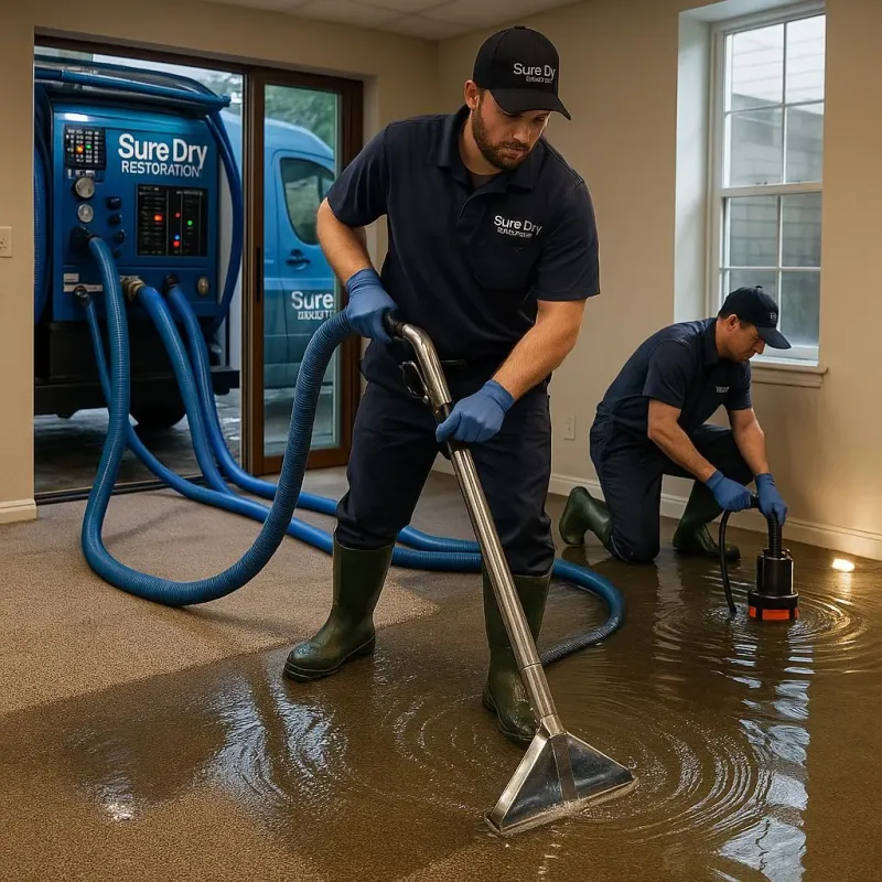 Water Extraction and Removal process in Robstown, TX